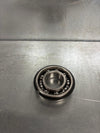 Ball bearing with snap ring groove 6205